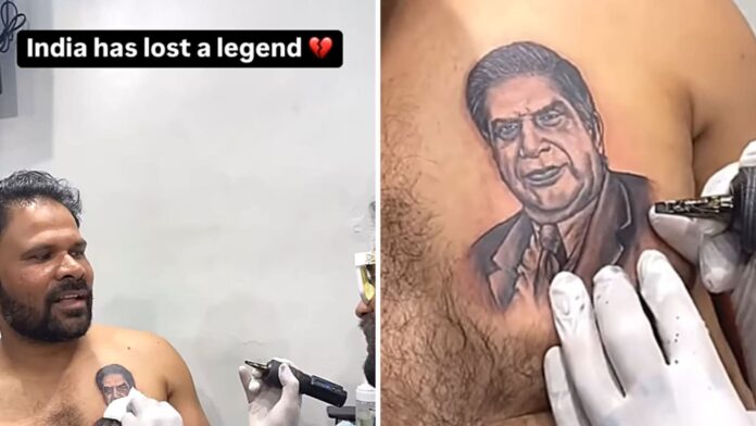 viral-video:-man-gets-ratan-tata’s-face-tattooed-on-chest,-shares-heart-touching-story-to-explain-why