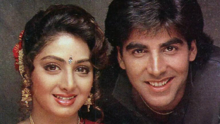 When Akshay Kumar irritated Sridevi and panicked!