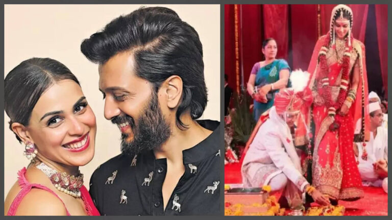 Riteish touched Genelia’s feet 8 times at their wedding