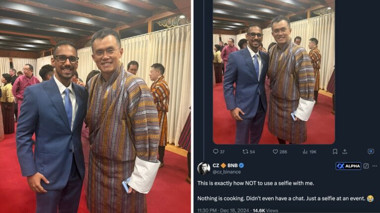 Binance co-founder calls out company for posting Indian CEO’s pic with him: ‘How not to use a selfie with me’