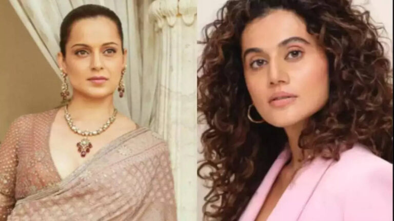 Taapsee reacts to Kangana’s sister calling her ‘sasti copy’