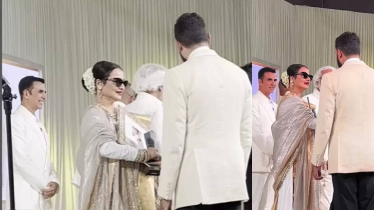 Netizens wonder why Rekha ignored Akshay Kumar at an event